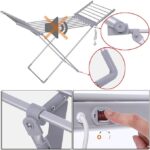 Tendedero plegable / secador calentador de ropa 230 watts - Imagen 5