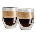 Set x 2 vasos de vidrio 400 ml Doble Pared VARENNA