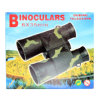 Binocular 6x35 mm camuflado infantil