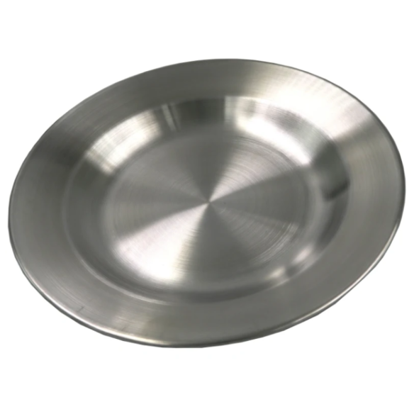 plato-acero-inoxidable-20cm-600x629 Plato en acero inoxidable 22 cm diámetro - Imagen 1