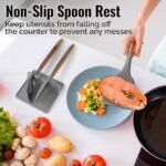 Soporte apoya utensilios de cocina en silicona - Imagen 5