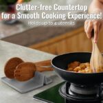 Soporte apoya utensilios de cocina en silicona - Imagen 4