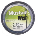 Tanza de pesca monofilamento 0.60 mm x 600 metros MUSTAD WISH