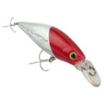 Señuelo de pesca 032 11 cm BLANCO Y ROJO