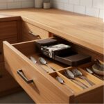 Soporte organizador de cuchillos para cajón GRIS - Imagen 4