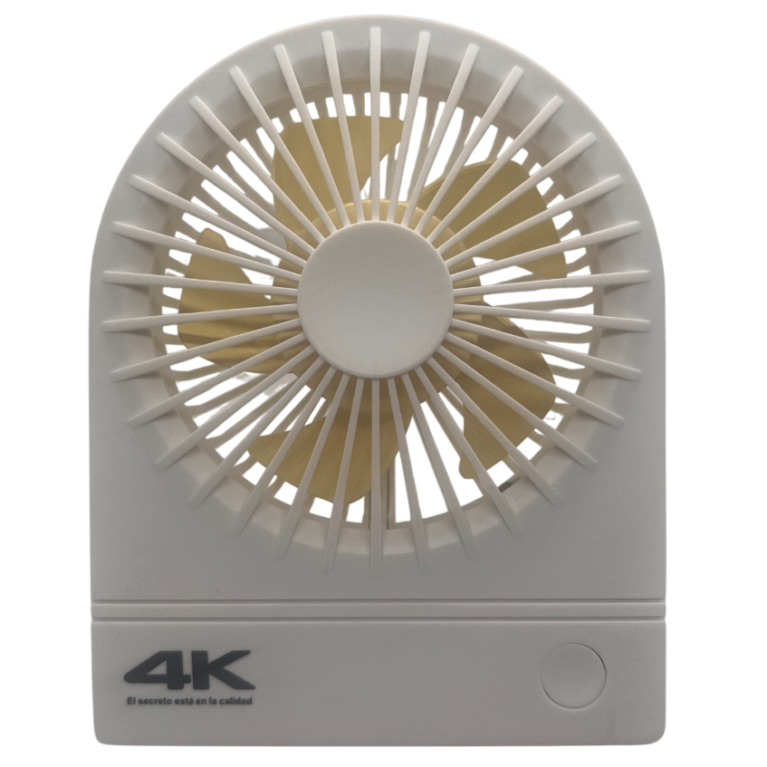 Ventilador_mini_Recargable_marca_4k Ventilador miniatura recargable USB con gran potencia - Imagen 1