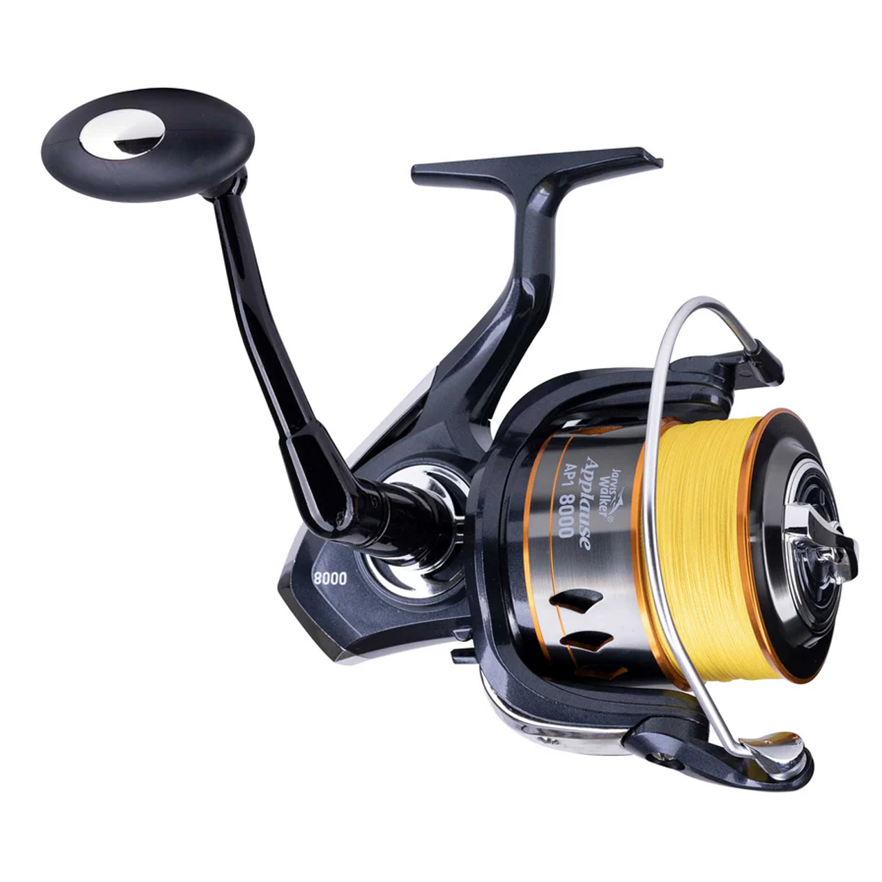 applause a Reel frontal 3+1 rulemanes Applause 8000 + tanza multifilamento JARVIS WALKER - Imagen 1