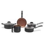 Juego x 5 piezas de ollas batería de cocina BRINOX
