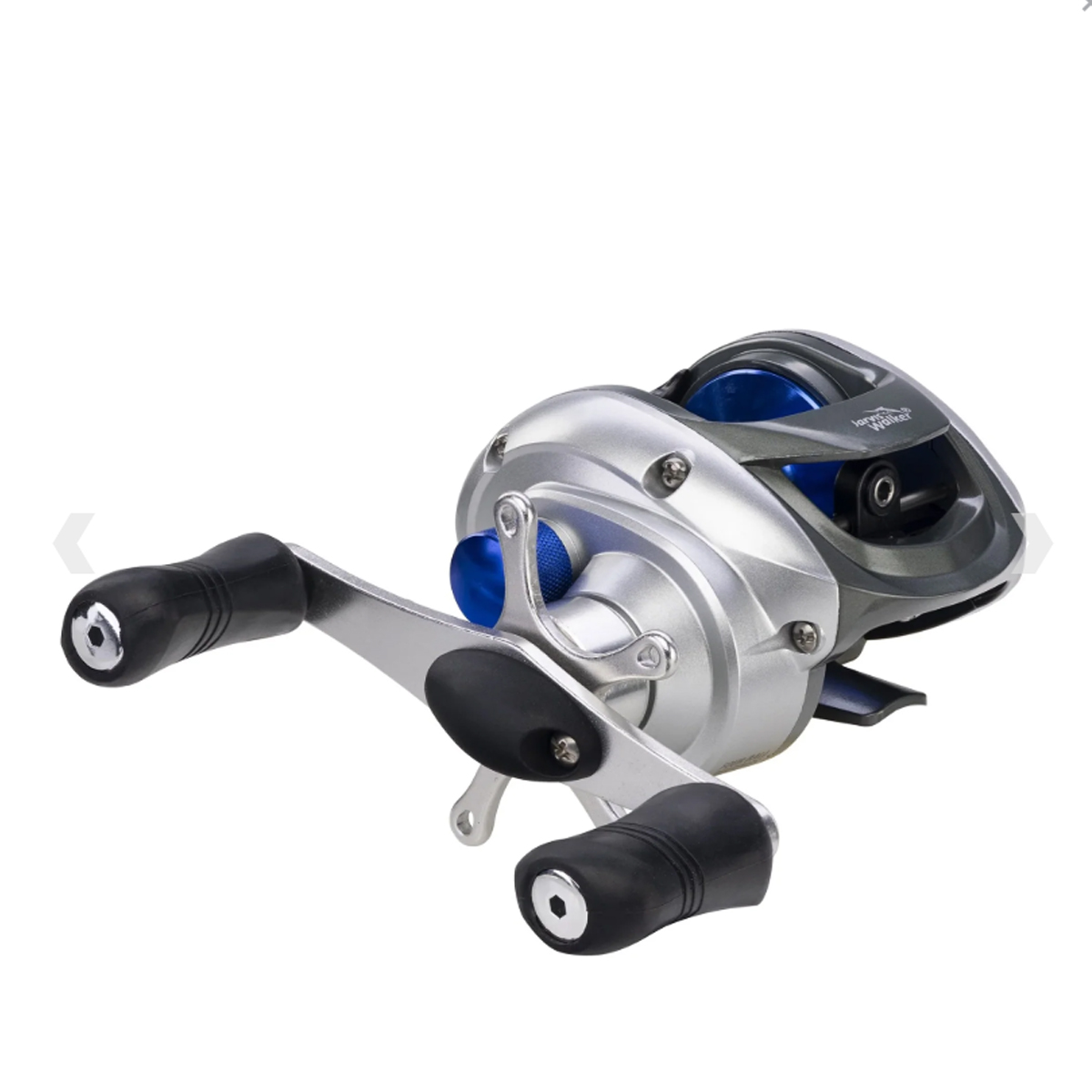 bullseye Reel rotativo bajo perfil 4 rulemanes Bullseye X JARVIS WALKER - Imagen 1