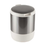 Papelera de mesa 3 litros acero inoxidable
