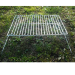 Parrilla plegable para camping 43x34 cm base y 17 cm alto - Imagen 2