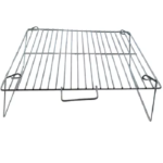 Parrilla plegable para camping 43x34 cm base y 17 cm alto