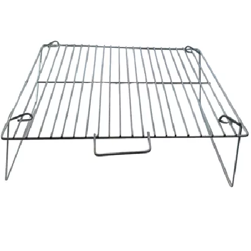 parrilla 520 Parrilla plegable para camping 43x34 cm base y 17 cm alto - Imagen 1