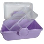Caja / valija organizador de pesca infantil varios colores