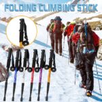 Bastón de trekking extensible de aluminio para senderismo - Imagen 3