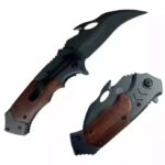 Navaja táctica con enganche cinturón KARAMBIT