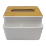 Servilletero / porta pañuelos de mesa plástico - Imagen 2