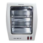 Estufa halógena 800 Watts 2 tubos cuarzo