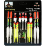 Pack x 15 boyas para pesca ideal currica