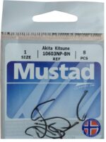 Pack de anzuelos Akita Kitsune 10603NP-BN (varios tamaños) MUSTAD - Imagen 2