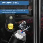Linterna LED minero 180° con lupa recargable USB - Imagen 4