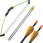 Arco recurvo 12 libras + 2 flechas de regalo infantil