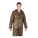 Equipo de lluvia impermeable en Nylon / Pvc Camuflado