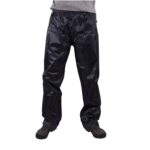 Pantalón De Lluvia Nylon / Pvc Impermeable