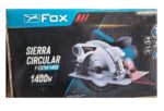 Sierra circular láser 1400 watts / 185 mm FOX - Imagen 2