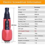 Destornillador inalámbrico 3.7 Volt EQUUS - Imagen 6