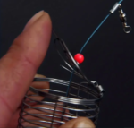 Rulo cebador / trampa coreana para mojarras / jaula para cebo - Imagen 4
