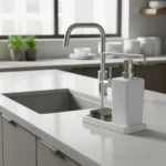 Dispensador de jabón con porta trapo - Imagen 3