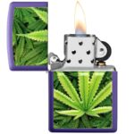 Encendedor Hoja Cannabis 49790 ZIPPO