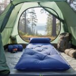 Colchoneta auto inflable con almohada para camping - Imagen 7