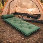 Colchoneta auto inflable con almohada para camping - Imagen 3