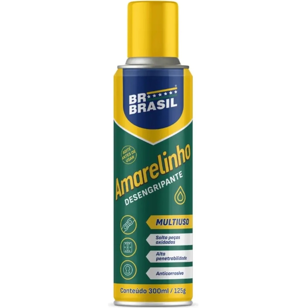 Desengripante Amarelinho Aerosol aceite lubricante anti corrosión para armas de fuego - Imagen 1