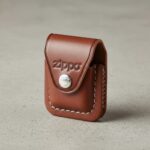 Estuche de cuero marrón ZIPPO - Imagen 7