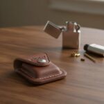 Estuche de cuero marrón ZIPPO - Imagen 8