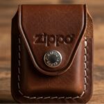 Estuche de cuero marrón ZIPPO - Imagen 10