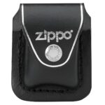 Estuche de cuero negro ZIPPO