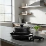 Juego x 5 piezas de ollas batería de cocina Negro SELECTA - Imagen 5