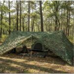 Red malla sombra 4x3 decoración camuflaje camuflada toldo uv - Imagen 2