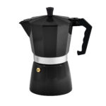 Cafetera italiana 6 tazas 300 ml aluminio negra VARENNA