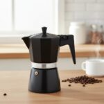 Cafetera italiana 6 tazas 300 ml aluminio negra VARENNA - Imagen 3