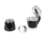 Cafetera italiana 6 tazas 300 ml aluminio negra VARENNA - Imagen 2