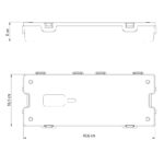 Organizador plástico 40x16 cm TRAMONTINA - Imagen 2