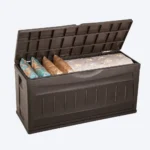 Baúl multiuso color wengue RIMAX