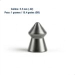 Chumbos Magnum 5.5 mm x 250 unidades APOLO - Imagen 2