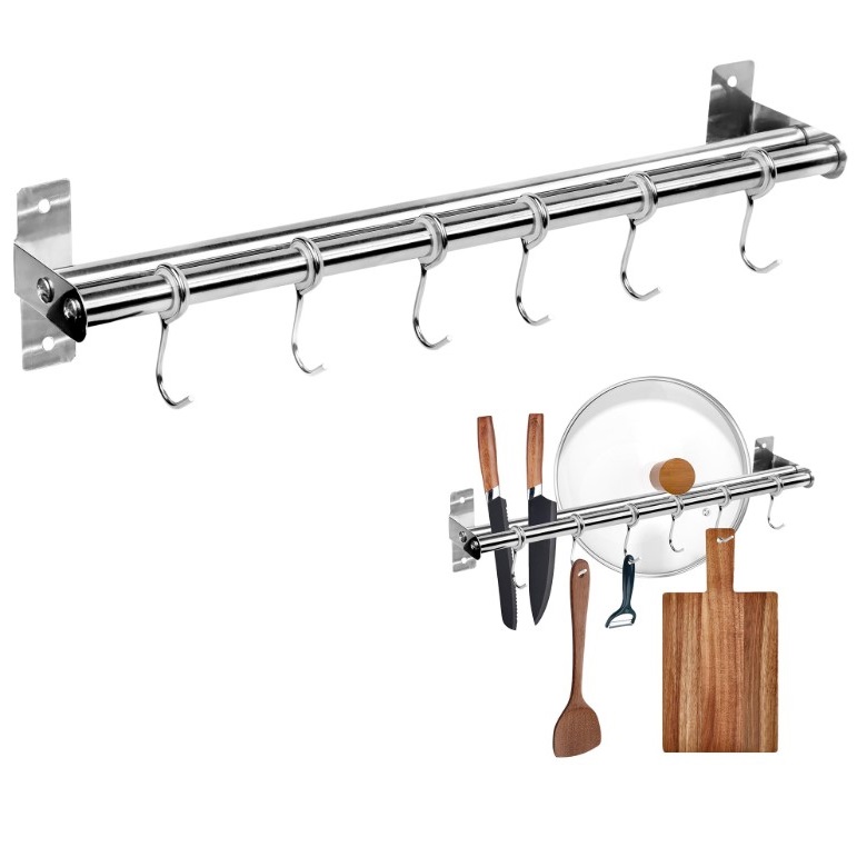 Barral de cocina doble 3 Barral de cocina acero inoxidable 50 cm - Imagen 1