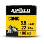 Chumbos Conic 5.5 mm x 100 unidades APOLO